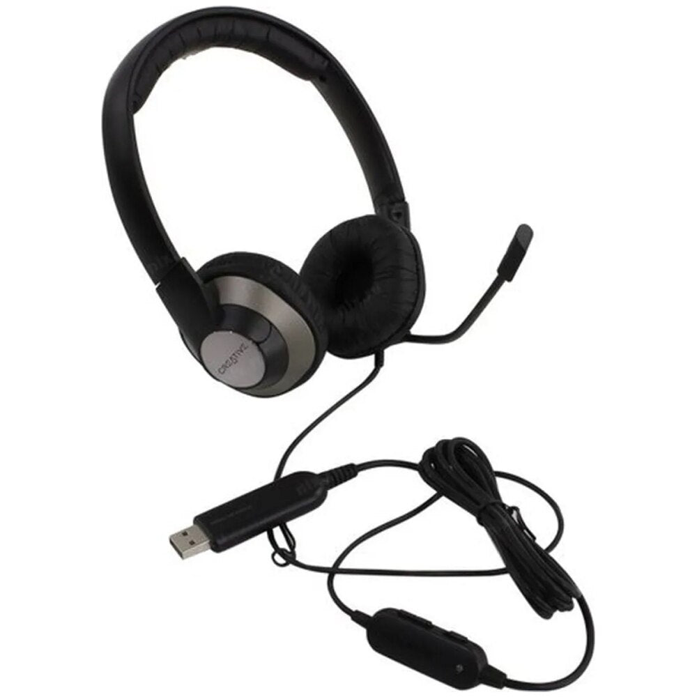 Creative HS-720 ChatMax USB Headset for Online Chats & PC Gaming, 51EF0410AA004