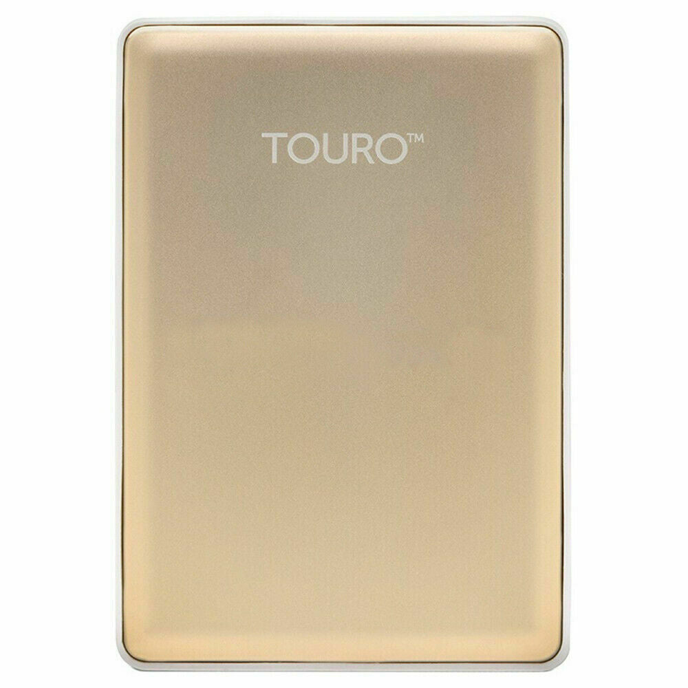 Hitachi Touro S Mobile Portable External Hard Drive 500GB USB 3.0 HDD for PC/Mac
