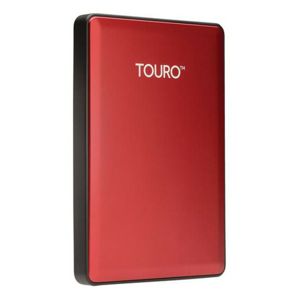 Hitachi Touro S Mobile Portable External Hard Drive 500GB USB 3.0 HDD for PC/Mac