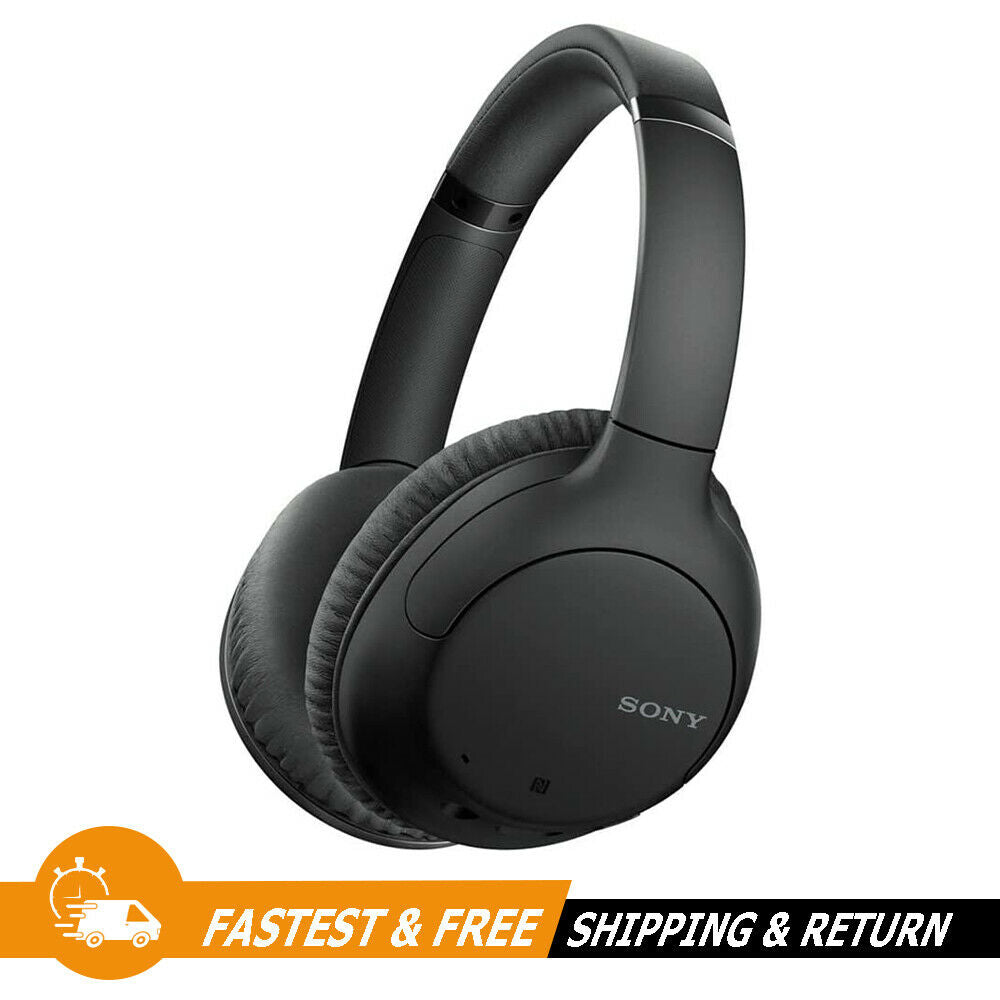 Sony WH-CH710N/B Wireless Bluetooth Noise Canceling Ear Cup Headphones, Black