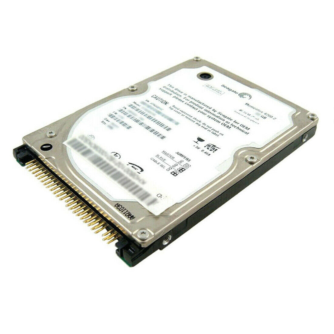 Seagate 2.5" Laptop Internal IDE Hard Drive 40GB 5400rpm 2MB ATA-100, ST9402115A