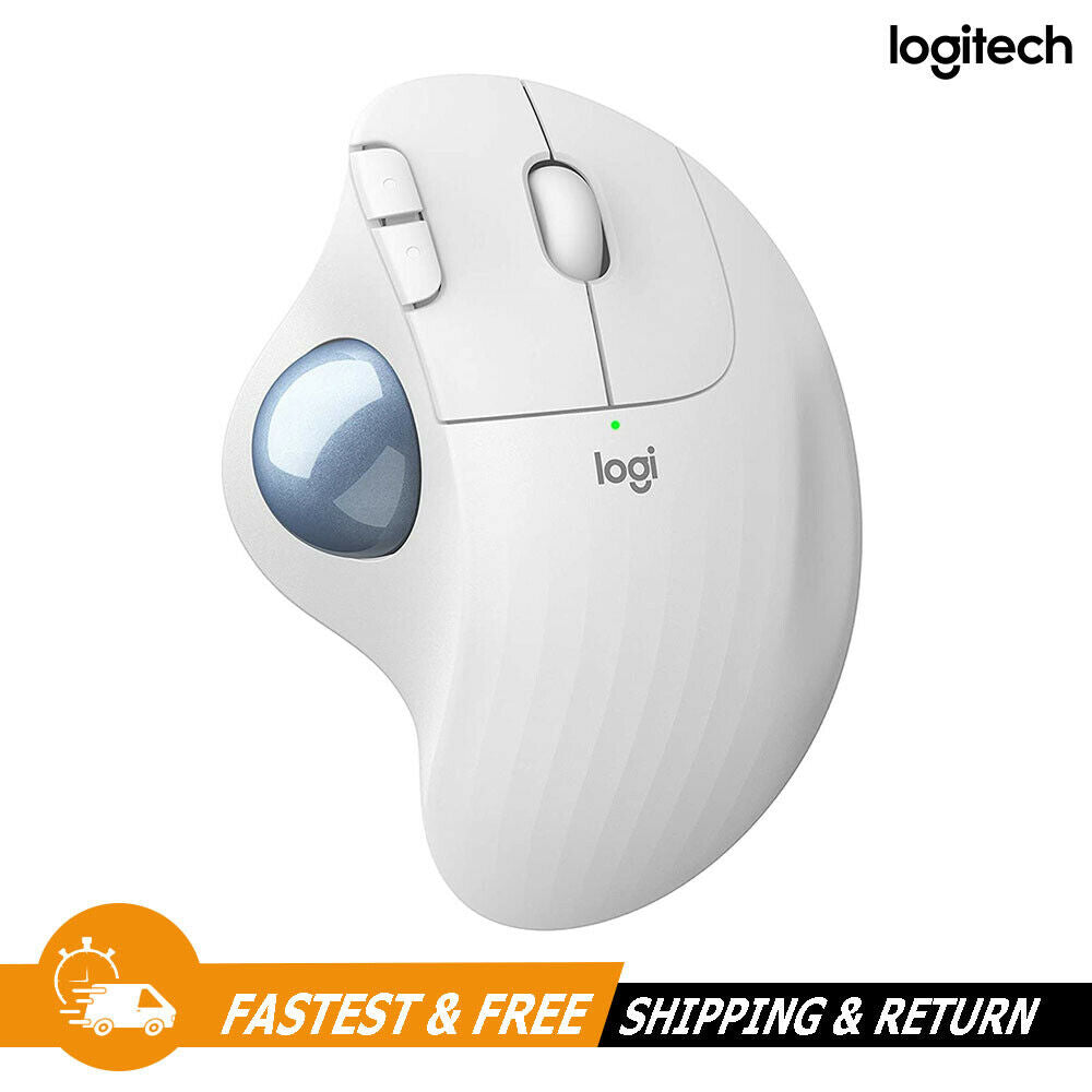 Logitech ERGO M575 Wireless Trackball Optical Mouse for PC & Mac, 910-005868