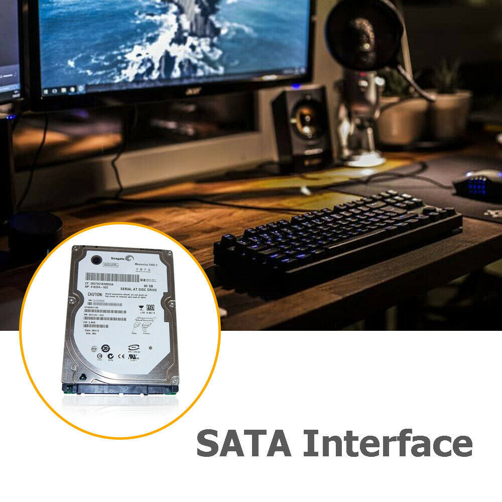 Seagate (SATA) Momentus 2.5" Internal HD 5400rpm HDD for Laptop ST980811AS