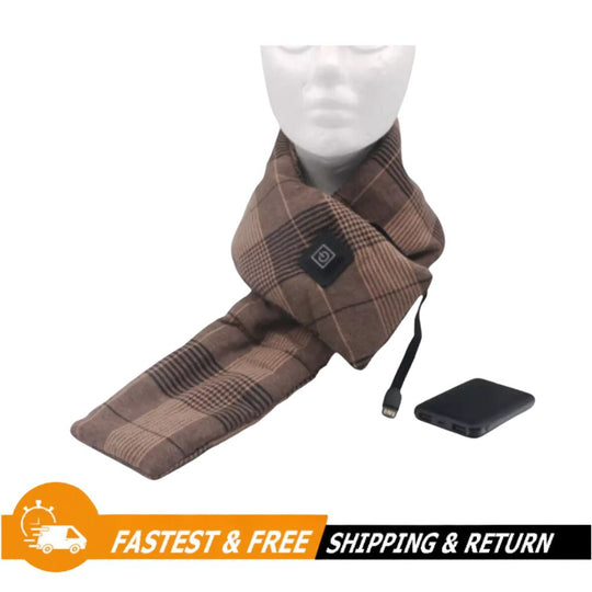 Cirago Graphene Far Infrared Heating Scarf with Power Bank and 4 Heat Settings