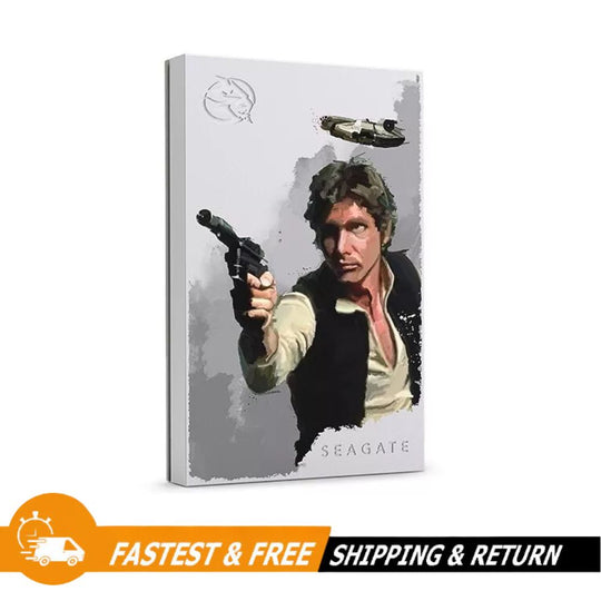 Seagate 2TB Han Solo Special Edition FireCuda External Hard Drive, STKL2000413