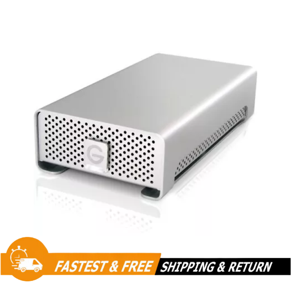 Hitachi G-RAID Mini 2TB 7200rpm USB 3.0, FW800, Portable External Hard Drive, Silver