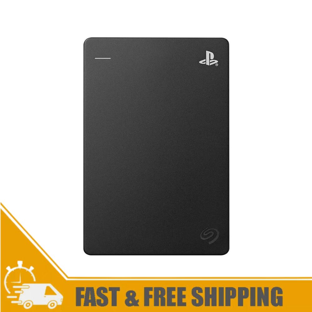 Seagate Game Drive for Play Station 4TB USB 3.2 Portable External Hard Drive STLL4000101,  Recertified