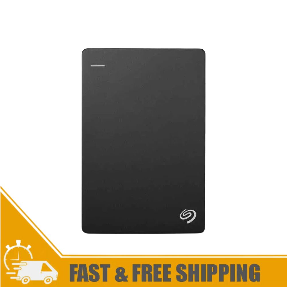 Seagate 1TB Backup Plus Slim Portable External  Hard Drive USB 3.0 Black (STDR1000300)