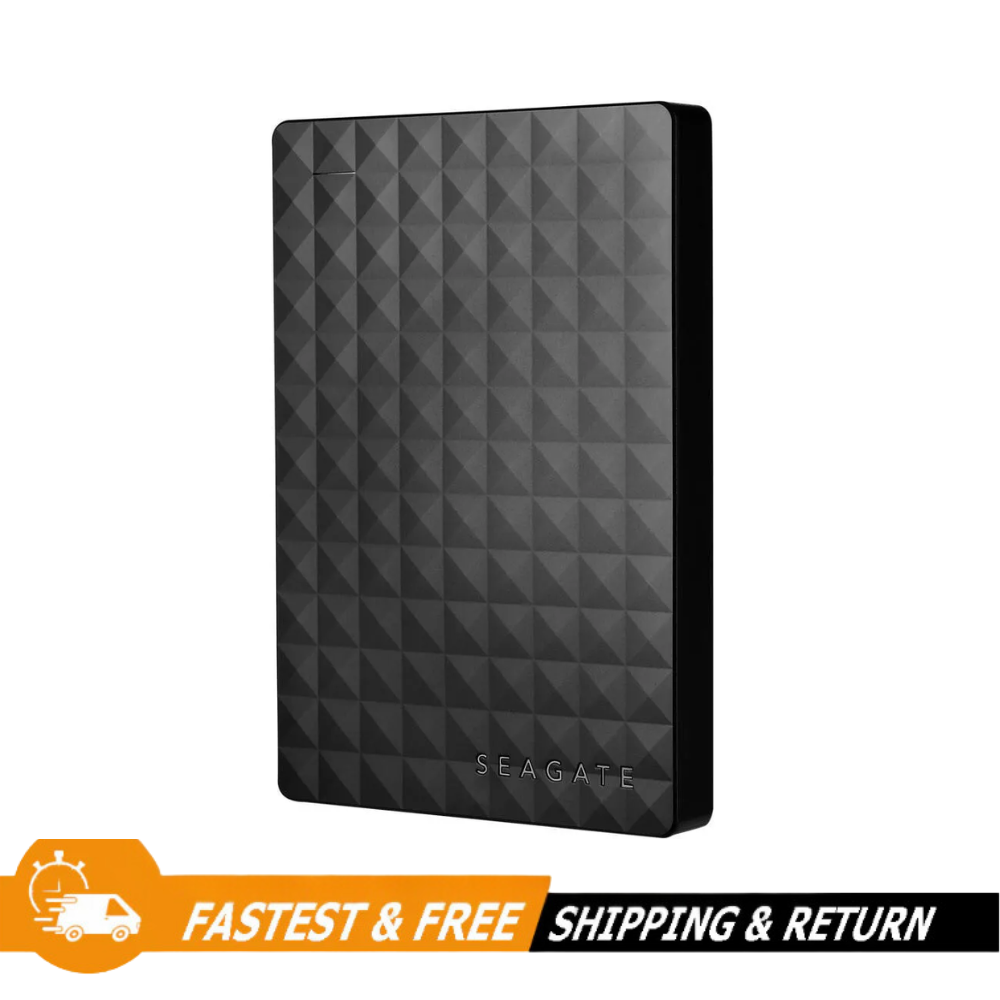 Seagate Expansion 2TB USB 3.0 Portable External Hard Drive STEA2000400, Recertified