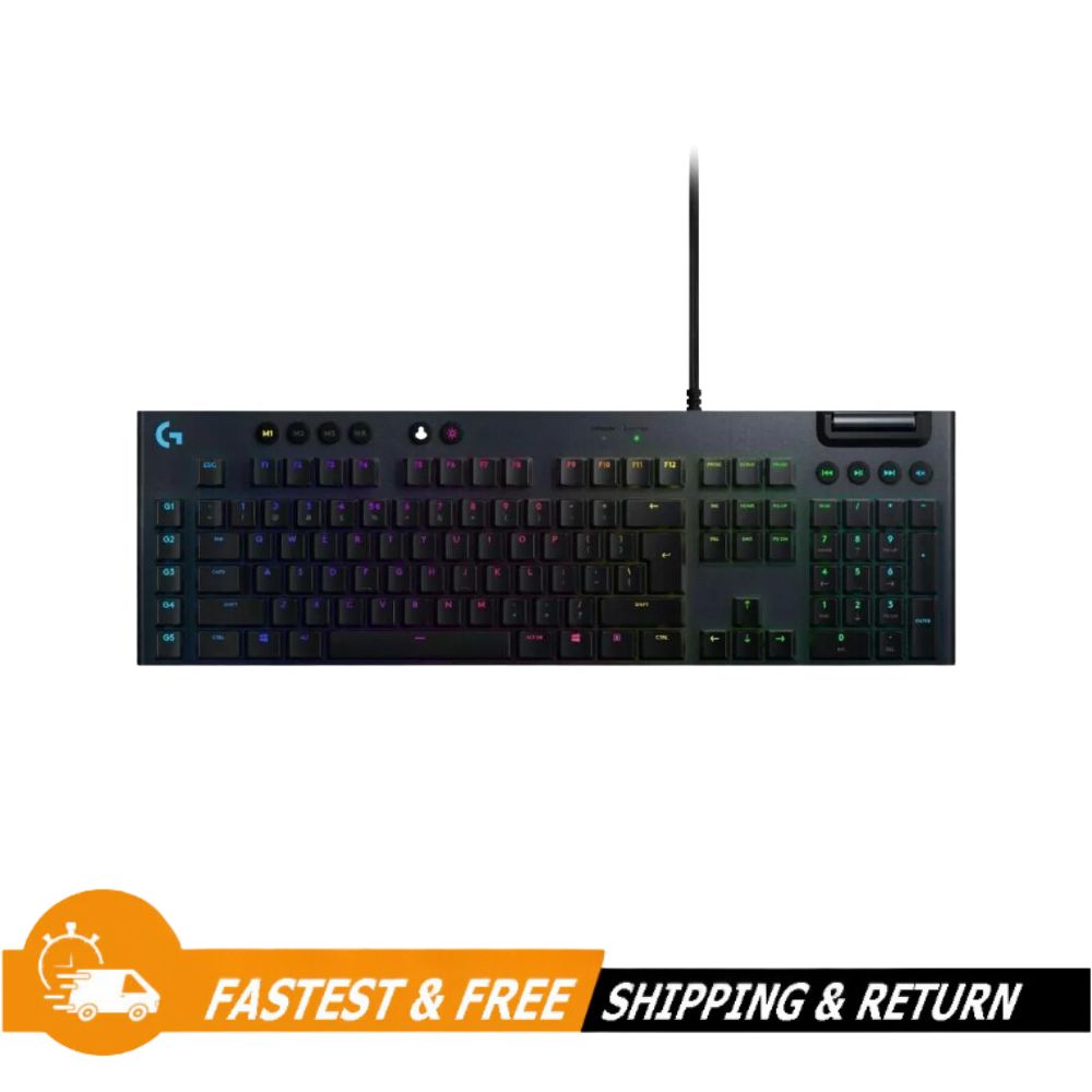 Logitech G815 LIGHTSYNC RGB Mechanical Gaming Keyboard 920-009000 - GL Linear