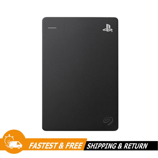 Seagate Game Drive PS4/PS5 4TB USB 3.0 Portable External Hard Drive, Recertified