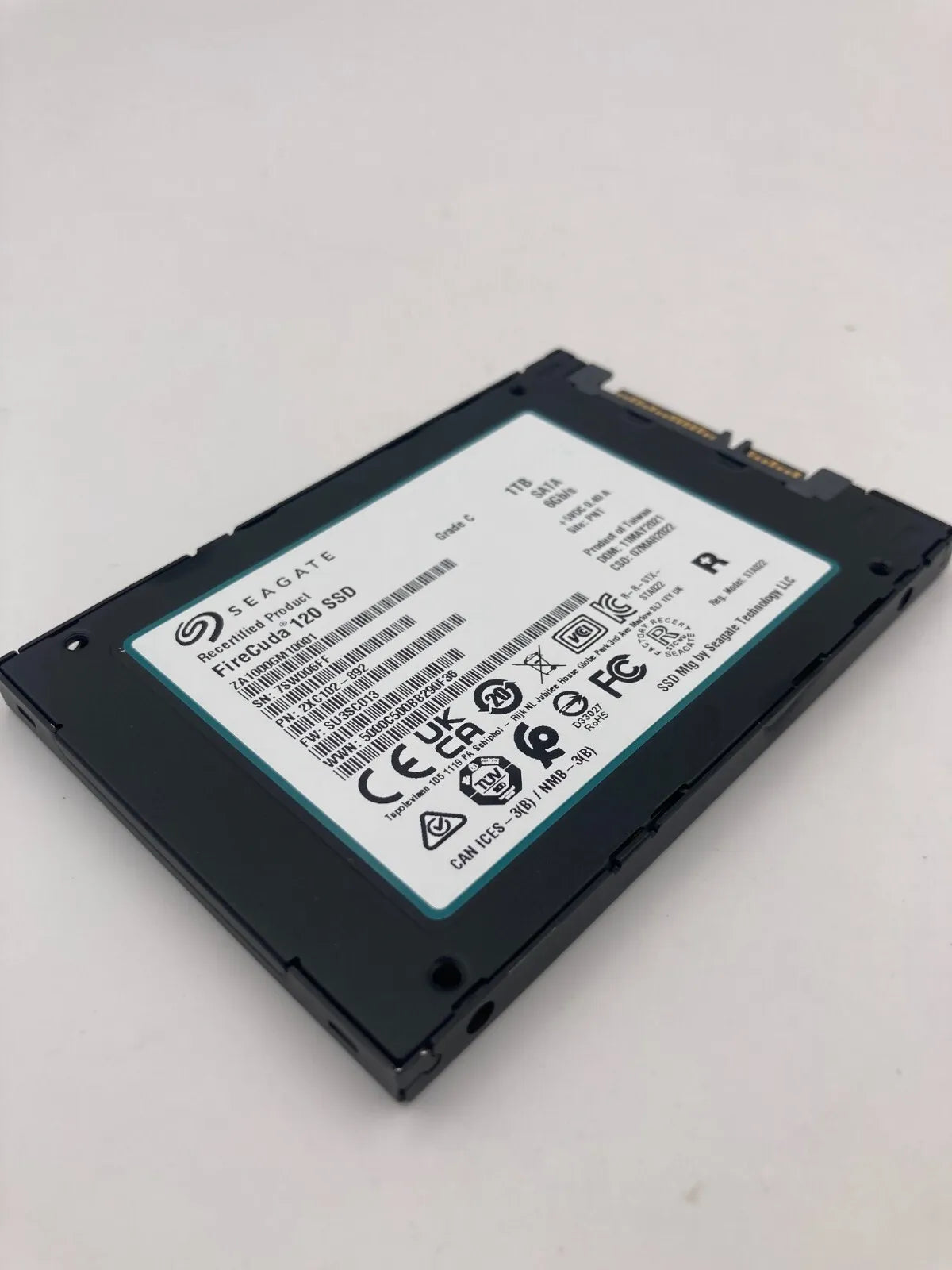 Seagate Barracuda 120 1TB 2.5 SATA Internal Solid State Drive, ZA1000GM10001