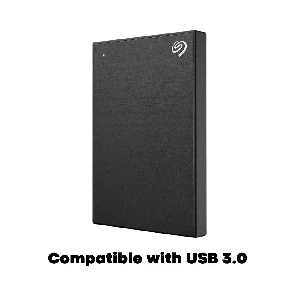 Seagate One Touch 5TB Portable External Hard Drive USB 3.0 STKC5000600, Black