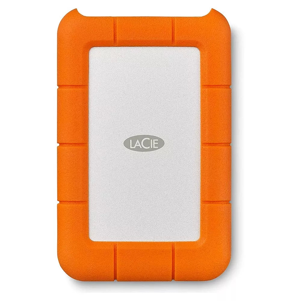 LaCie Rugged Thunderbolt 5TB USB-C Portable External Hard Drive, STFS5000800