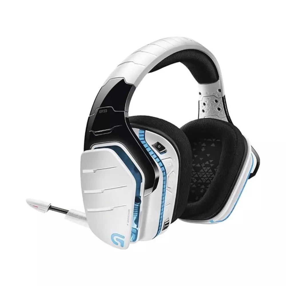 Logitech G933 Artemis Spectrum Wireless 7.1 Surround Gaming Headset Snow White