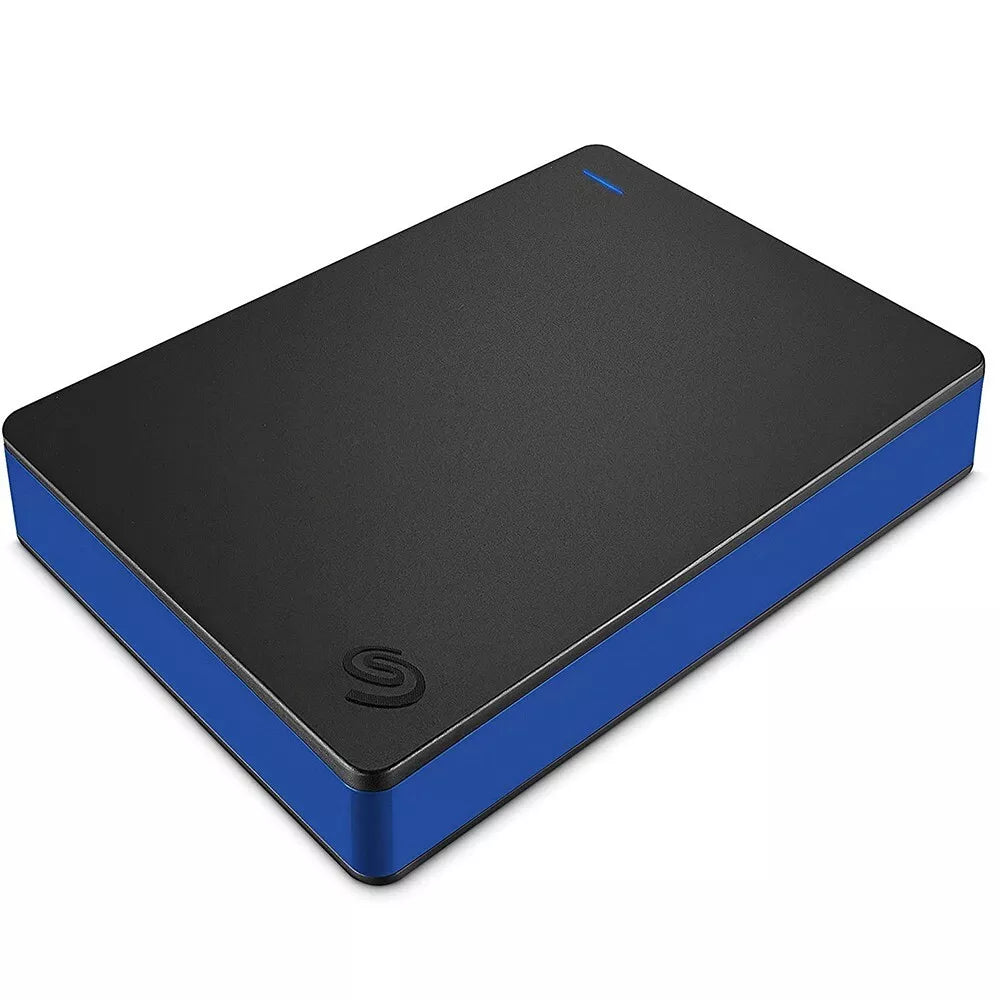 Seagate 4TB USB 3.0 Playstation4 Portable External Hard Drive STGD4000400, Black-Blue