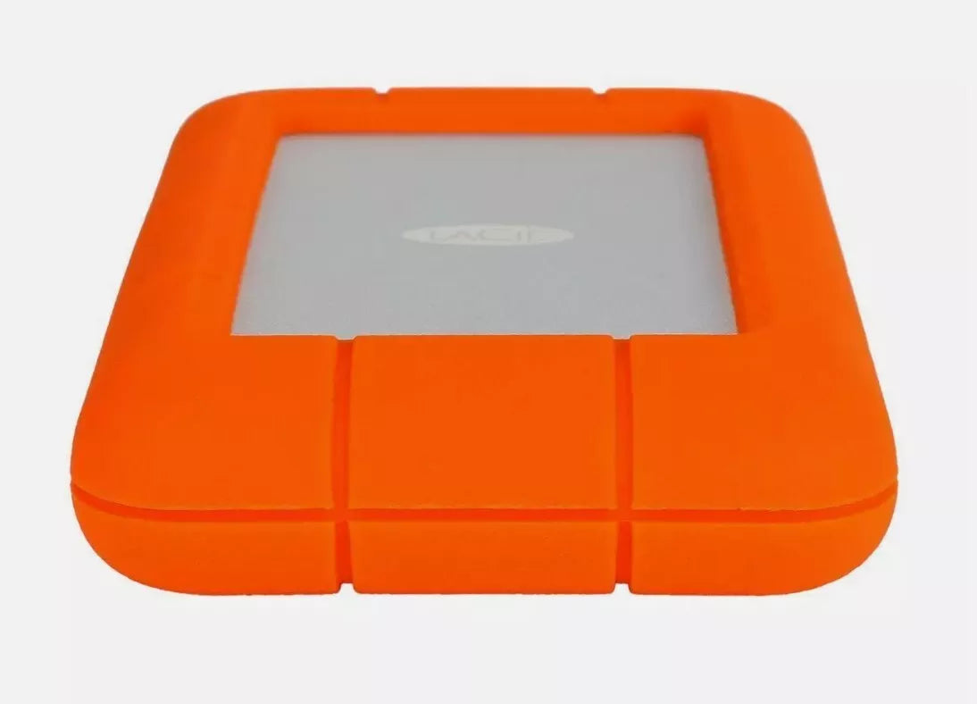 LaCie 4TB Rugged Mini USB 3.0 External Hard Drive LAC9000633 - Orange