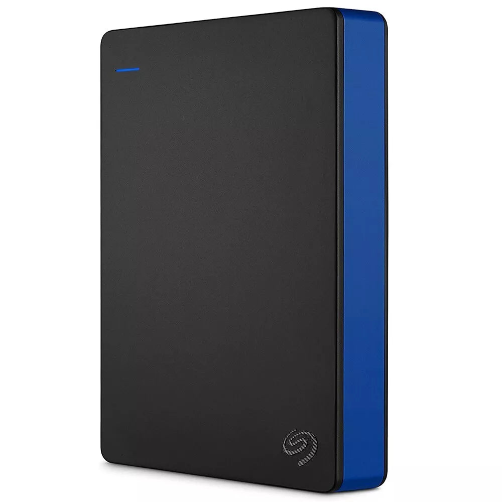 Seagate 4TB USB 3.0 Playstation4 Portable External Hard Drive STGD4000400, Black-Blue