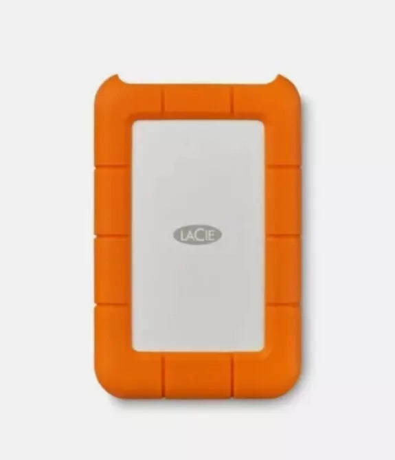 LaCie 4TB Rugged Mini USB 3.0 External Hard Drive LAC9000633 - Orange