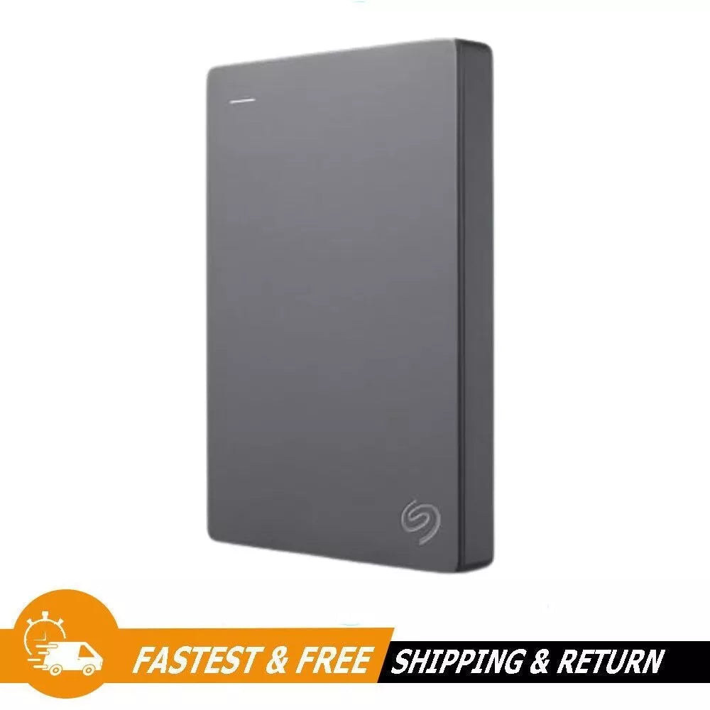 Seagate Basic 4TB USB 3.0 Portable External Hard Drive, STJL4000400, Recertified