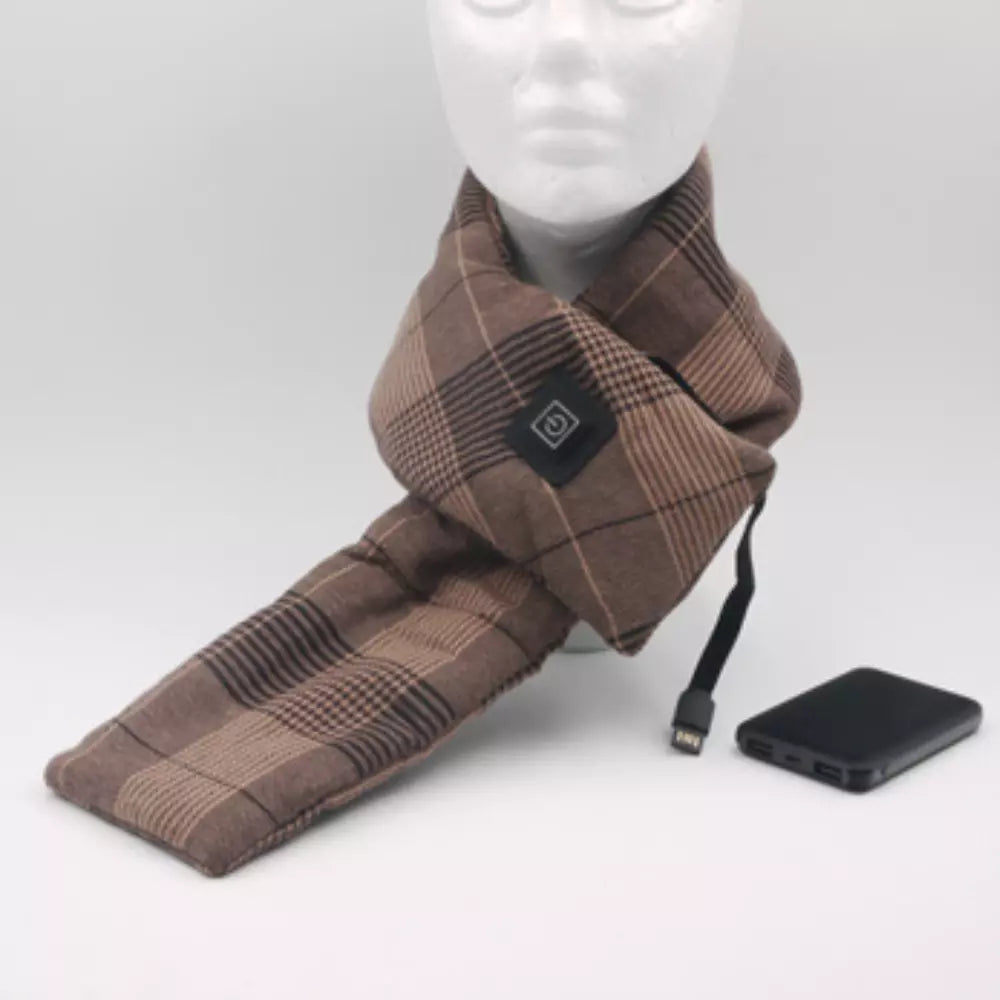 Cirago Graphene Far Infrared Heating Scarf with Power Bank and 4 Heat Settings