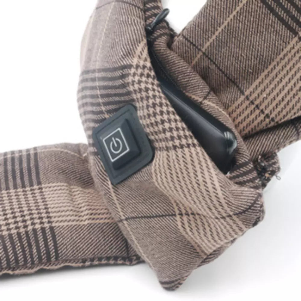 Cirago Graphene Far Infrared Heating Scarf with Power Bank and 4 Heat Settings