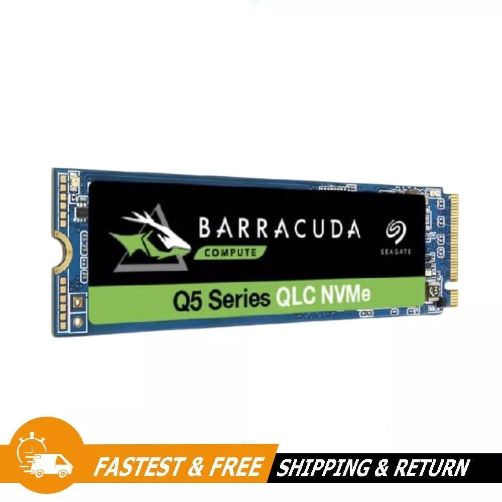 Seagate Barracuda Q5 1TB SSD PCIe NVME M.2 Solid State Drive, ZP1000CV30001