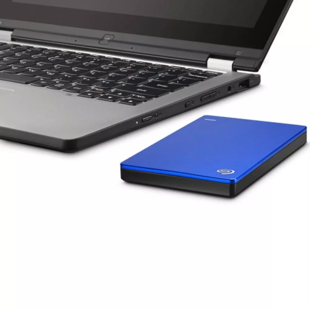 Seagate 1TB Backup Plus Slim Portable USB 3.0 External Hard Drive Blue (STDR1000102)