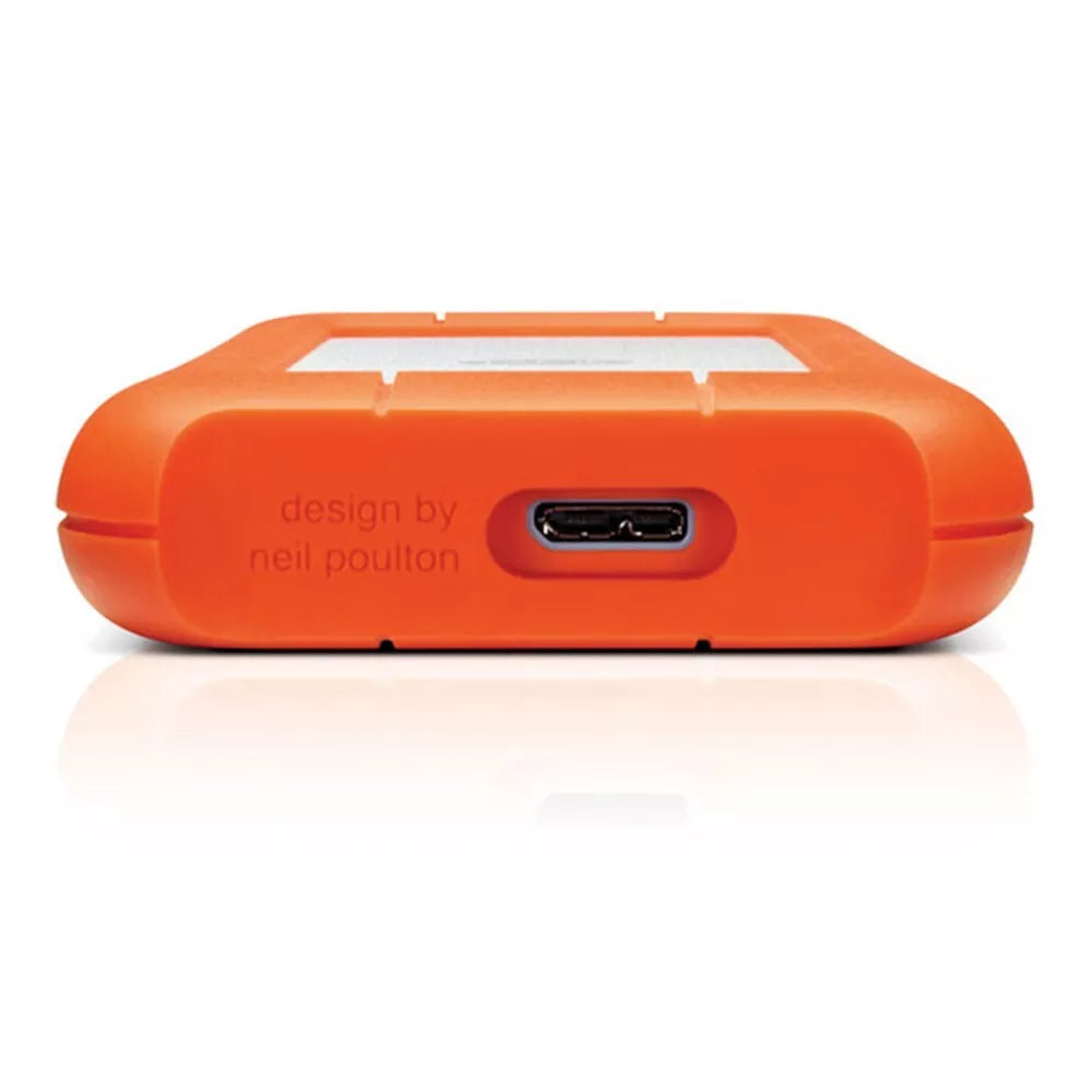 LaCie 2TB Rugged Mini External Hard Drive USB 3.0 Orange (LAC9000298)