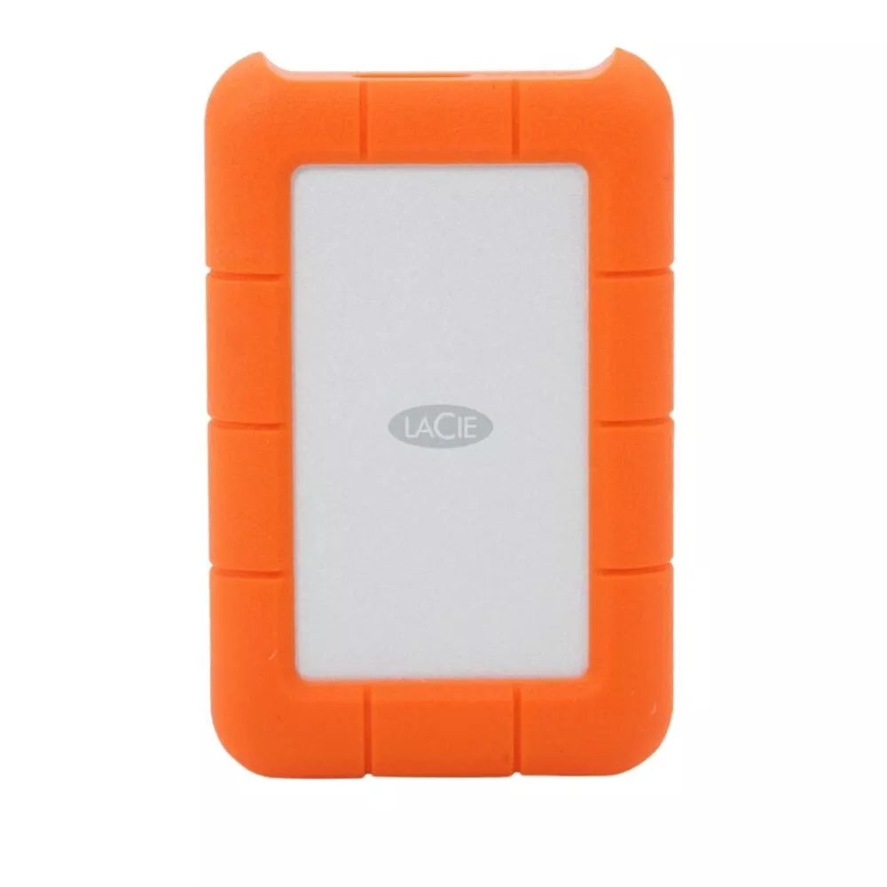 LaCie Rugged Mini USB3.0 1TB Portable External Hard Drive, Orange (LAC301558)