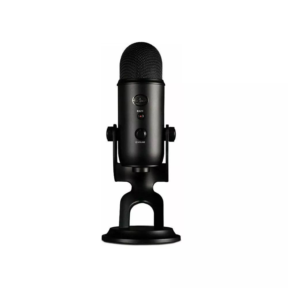 Blue Microphones Blackout Yeti Multi-Pattern USB Microphone 988-000100 - Black