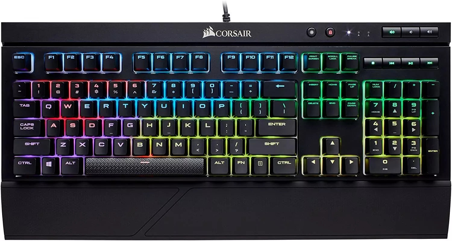 CORSAIR K68 RGB Backlit Mechanical Gaming Wired Keyboard Cherry MX Red Switch