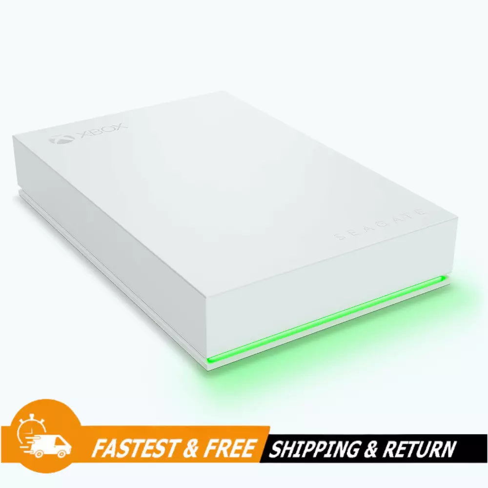 Seagate Game Drive Hub 5TB 3.5" External Hard Drive USB 3.2 for Xbox STKX5000100, White