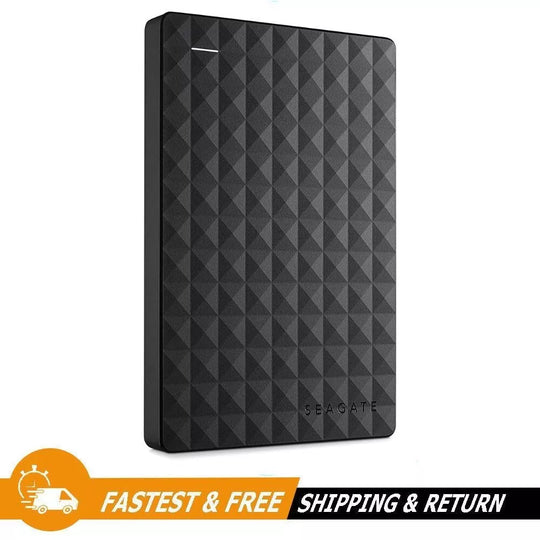 Seagate Expansion Plus 1TB USB 3.0 Portable External Hard Drive, Black, STEF1000401