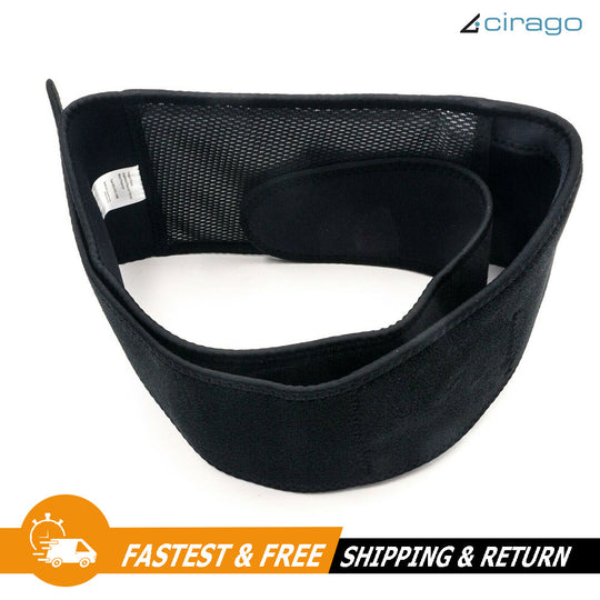 Cirago Graphene Far Infrared Heating Waist Belt for Back Pain Relief Therapy