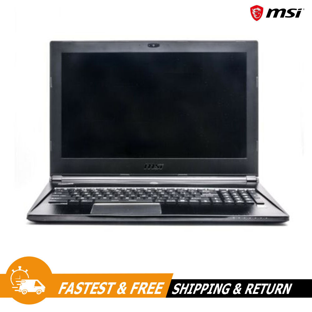 MSI MS16h5 GS60 15" Gaming Laptop Core i7-4710HQ 16GB Ram 2.5GHz SSD 108GB Black