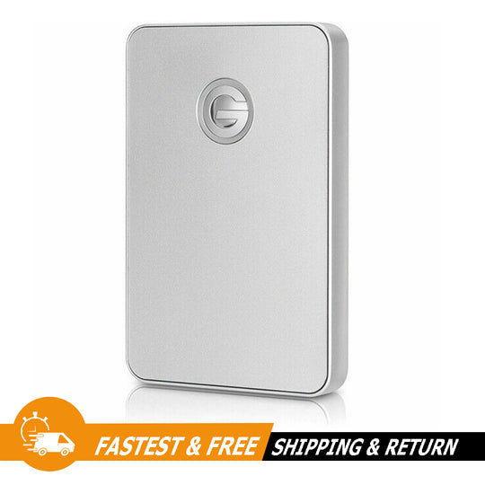 Hitachi 2.5" G-Drive Mobile 500GB USB 2.0 Portable External Hard Drive, Silver