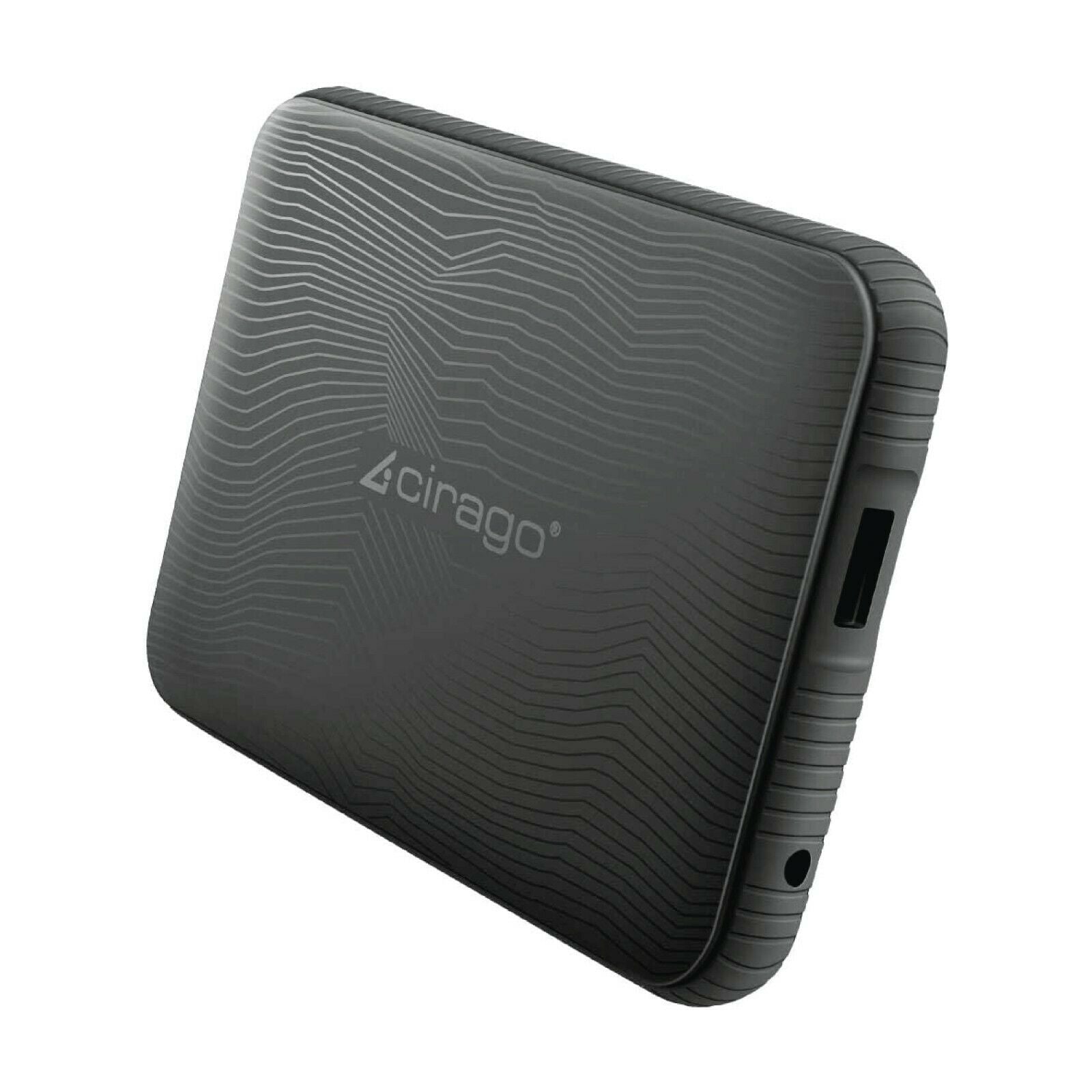 Cirago Ultra-Fast USB 3.0 Portable External Hard Drive 160GB, 250GB, 320GB, 500GB, 1TB, 2TB HDD for Mac, PC, Desktop, Laptop, MacBook, Chromebook, Xbox One, Xbox 360, PS4 - Black