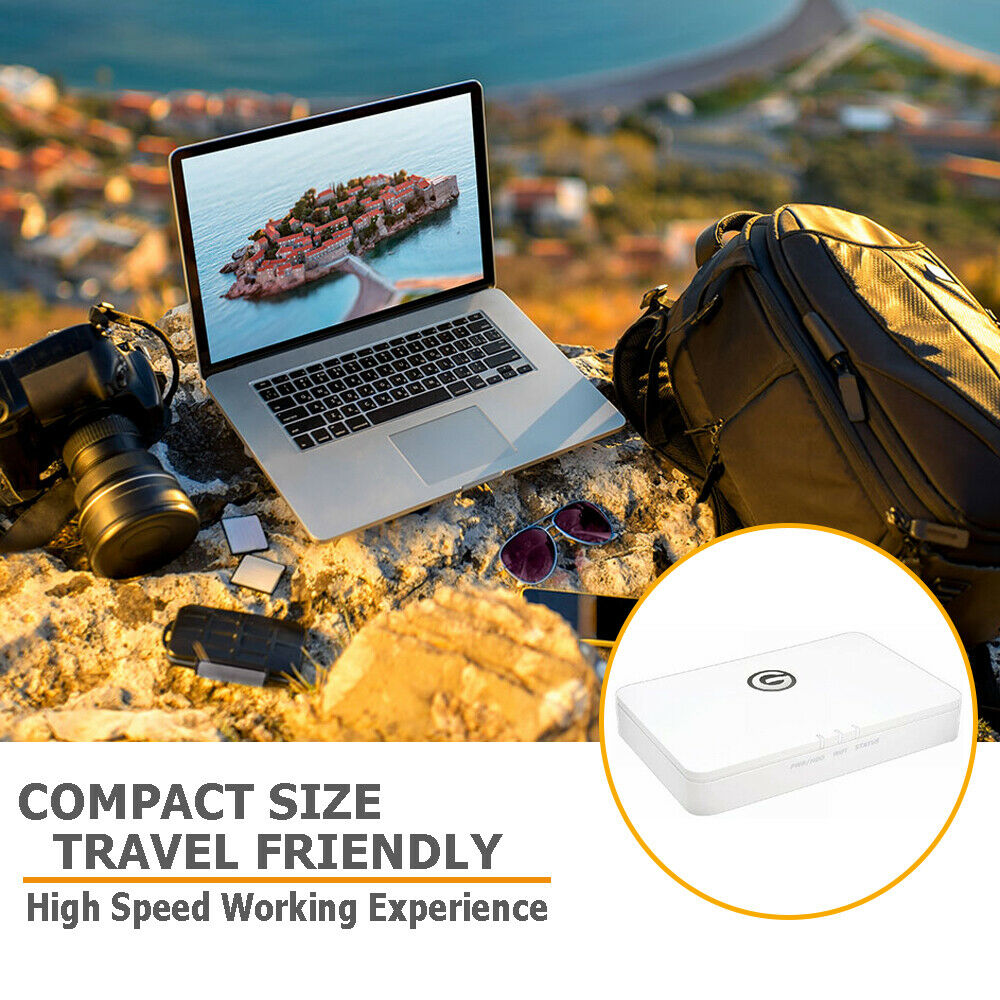 Hitachi G-Connect Wireless Storage 500GB GigE USB 2.0 for iPhone & iPad, 0G02148
