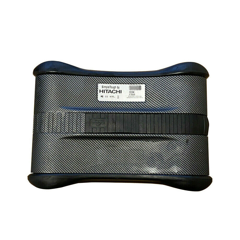 Hitachi SimpleTough 2.5" Portable External Hard Drive 250GB USB 2.0 HDD for PC