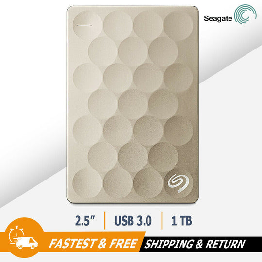 Seagate Backup Plus Portable External Hard Drive 1TB USB 3.0 for PC, STEH1000201