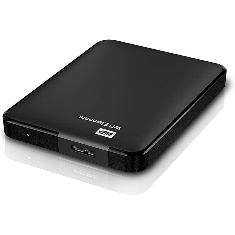 WD Elements 2.5" Portable External Hard Drive 1TB USB 3.0 WDBUZG0010BBK, Black