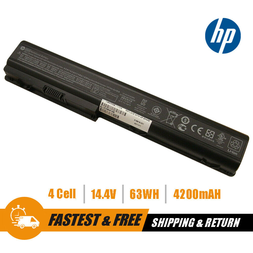 HP GA04063 Li-ion Replacement Notebook Laptop Battery 14.4V 4200mAH, 516478-191