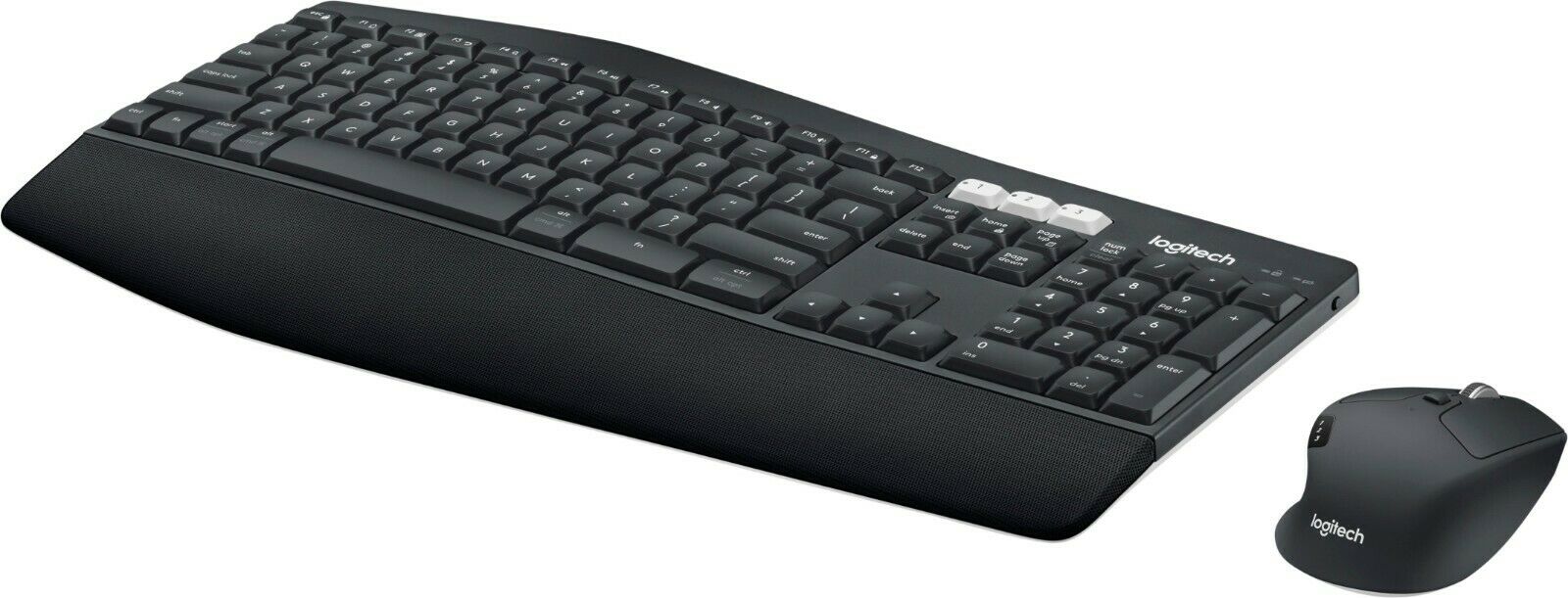 Logitech MK850 Multi-Device Wireless Keyboard Mouse Combo Pack (K850 & M720)