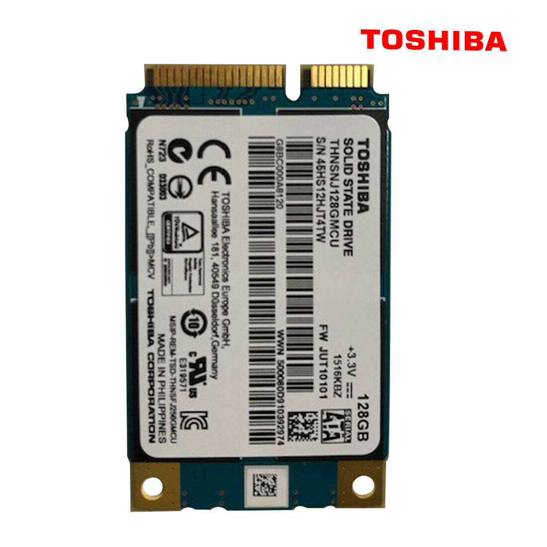 128gb Msata Ssd For Sale Toshiba Internal Hard Drive Solid State SSD