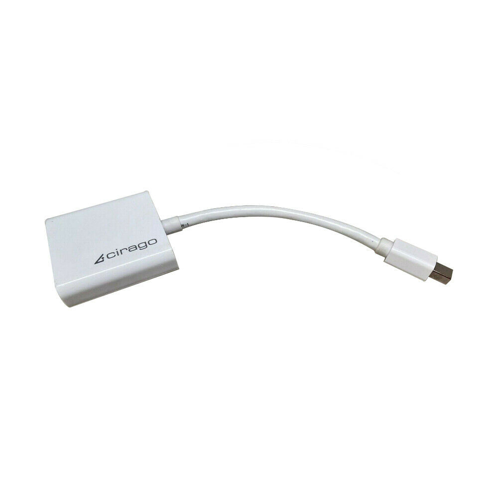 Cirago Mini Display Port to HDMI Audio Video Converter Cable Adapter for PC HDTV