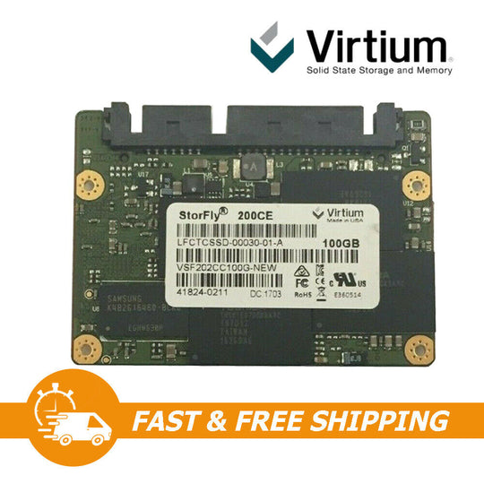 New Mini Virtium StorFly 200CE 2.5" Industrial Slim SATA SSD 100GB VSF202CC100G