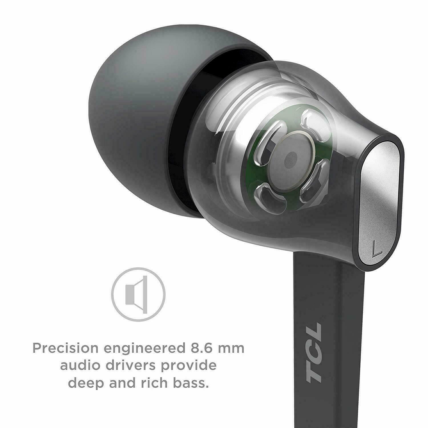 TCL MTRO100BT Wireless in-Ear Earbuds Noise Isolating Bluetooth Headphones