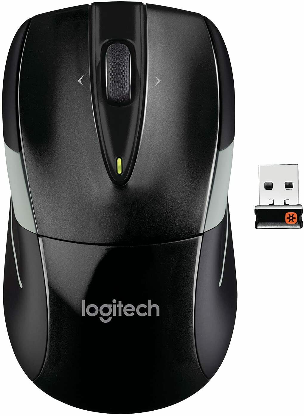 Logitech M525 2.4GHz Wireless Optical USB Mouse with Tilt Wheel 910-002696 Black