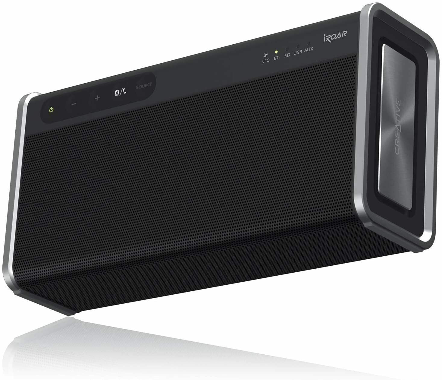 Creative iRoar Go Intelligent Splash-Proof Portable 5-Driver Bluetooth Speaker